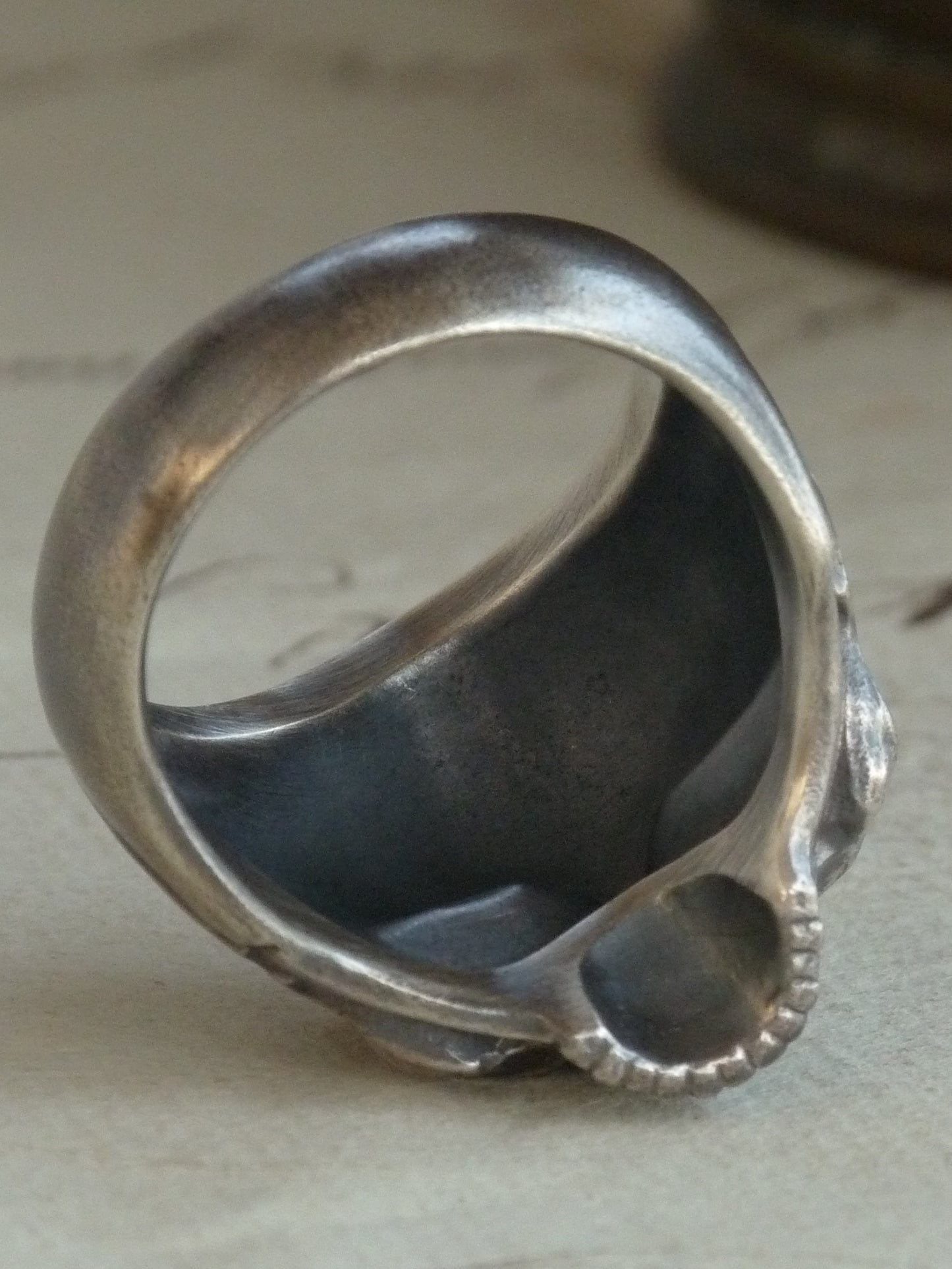 QSO114 Pinky Thanatos Ring Custom 6