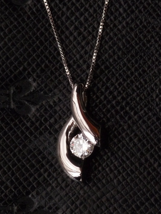 QFO054 Platinum Necklace