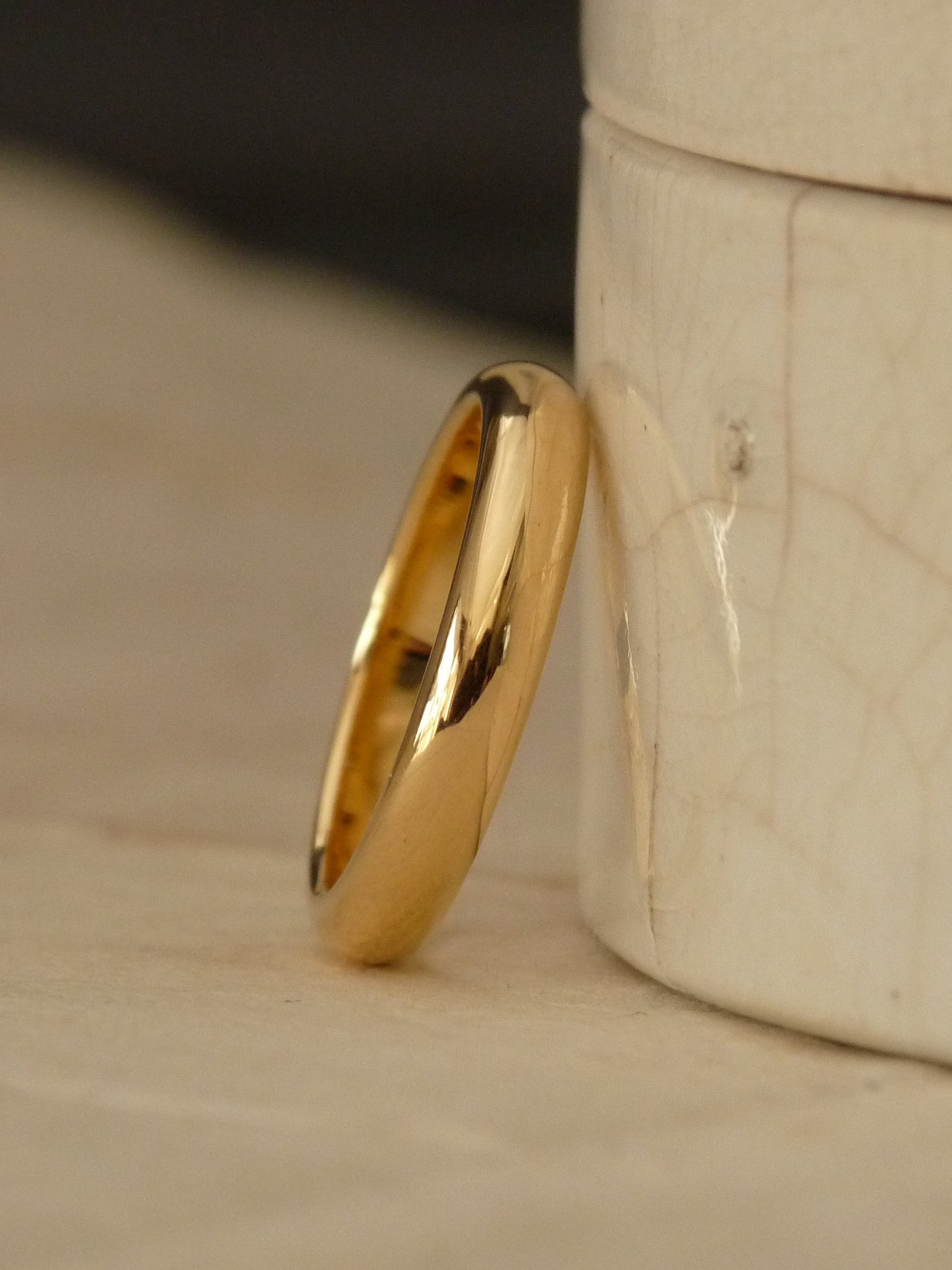 QFO041 K22 Gold Ring