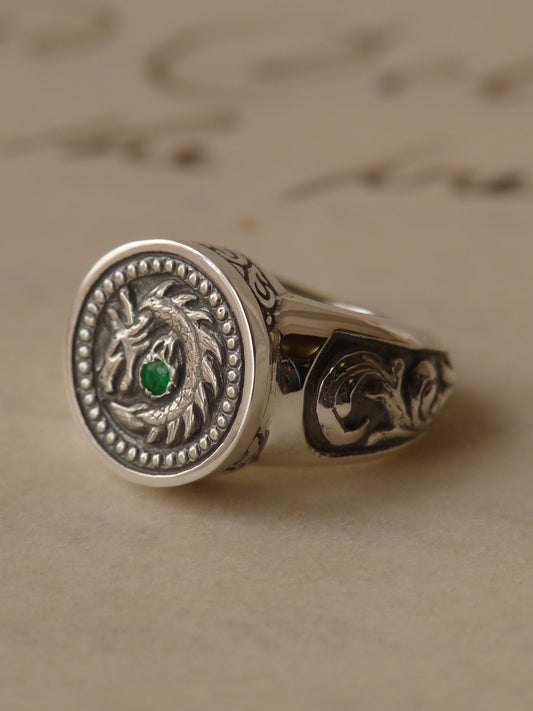 QFO020 Dragon Baby Ring