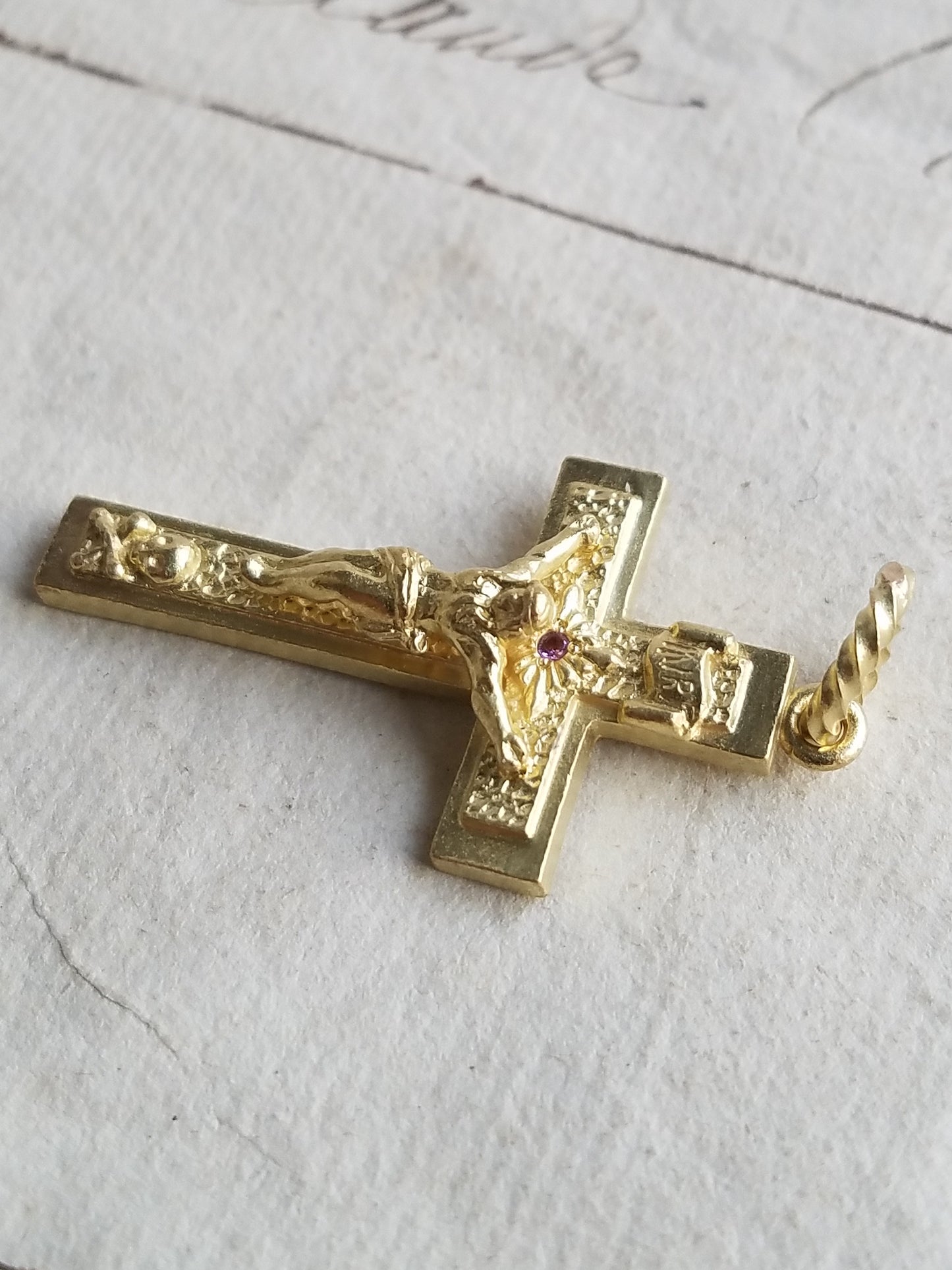 QSO32 Crucifix Pendant Custom 2