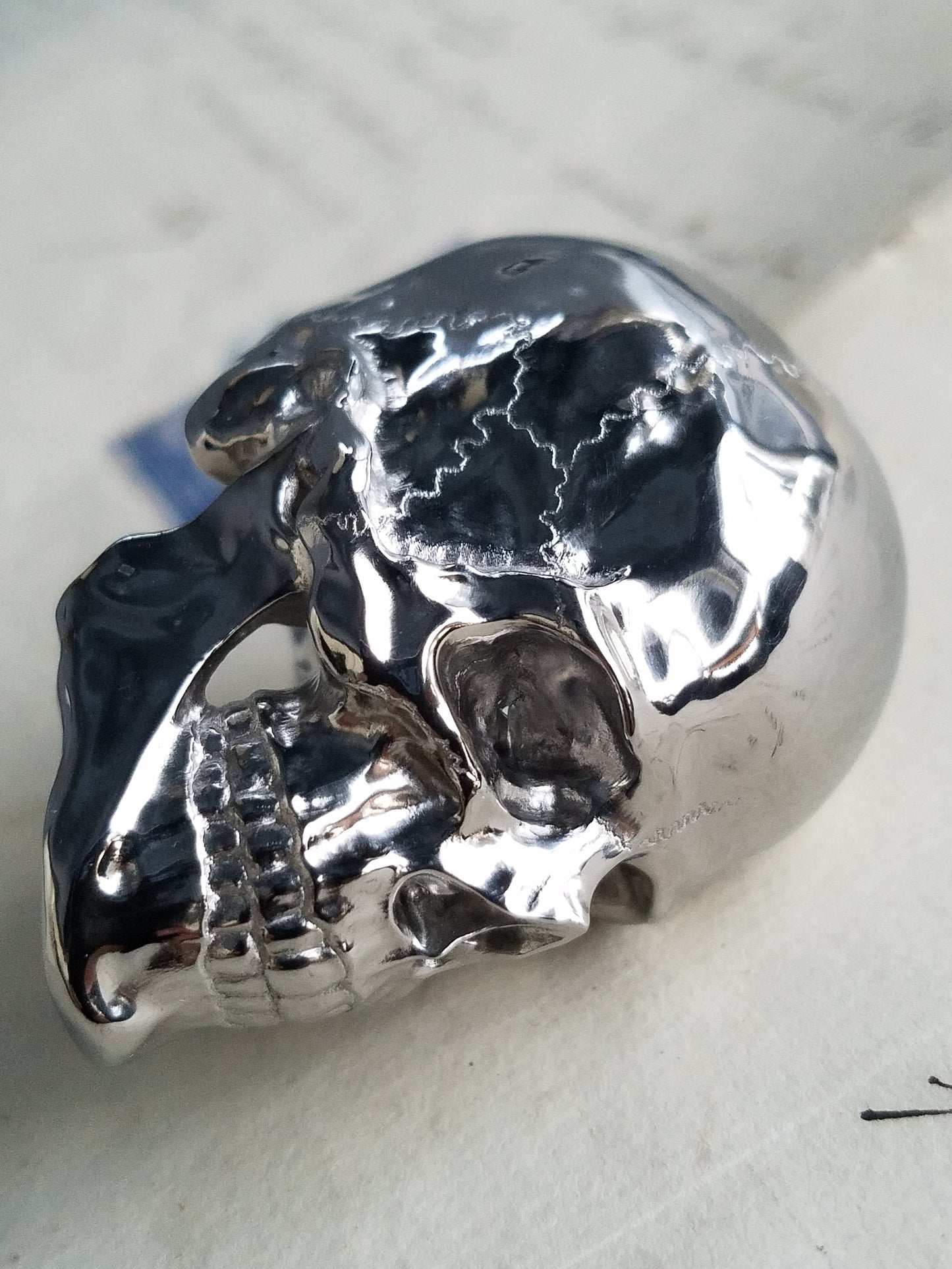 QFO075 Titan Skull Pendant