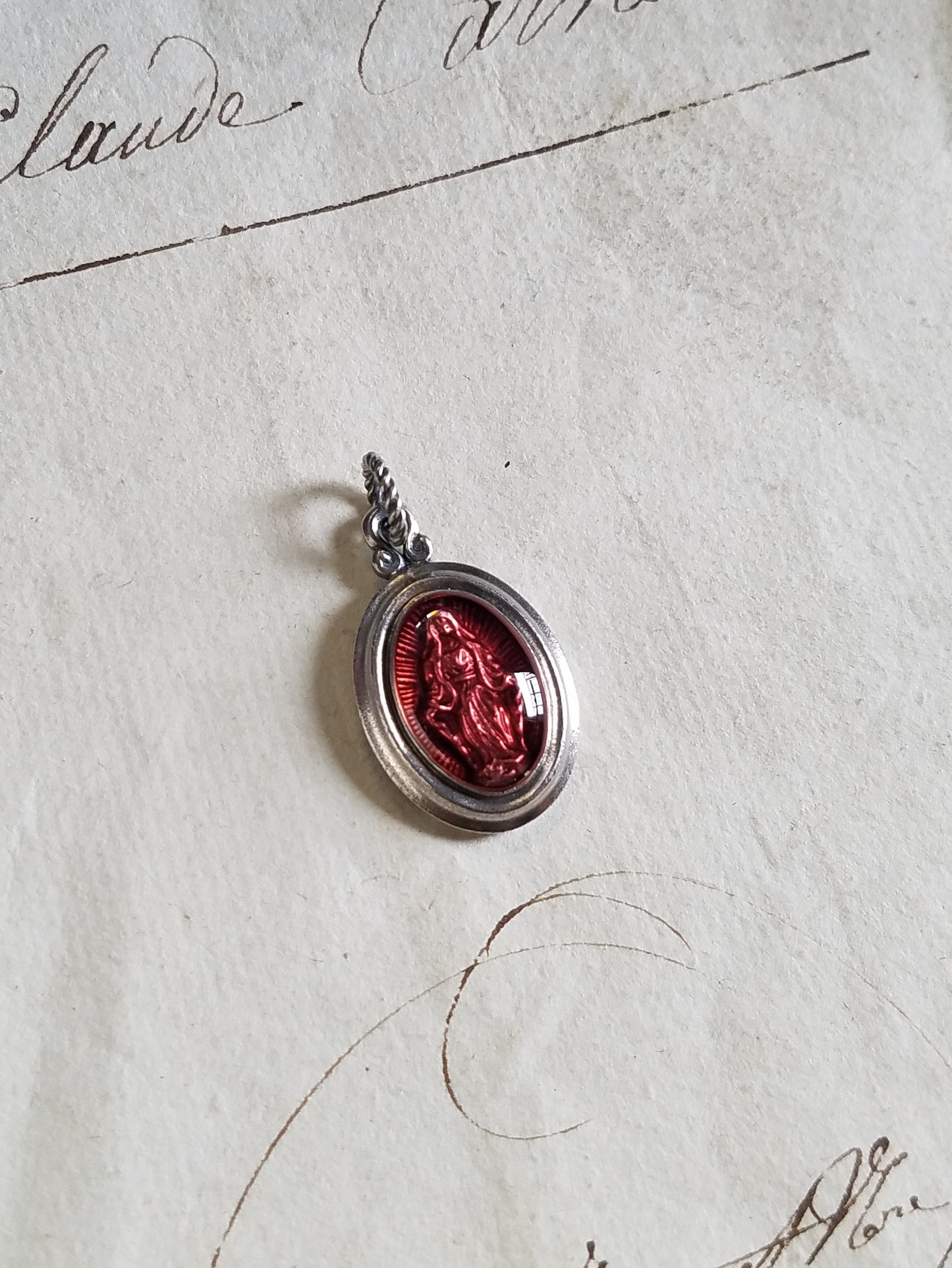 QSO087 Maria Oval Pendant Custom 4