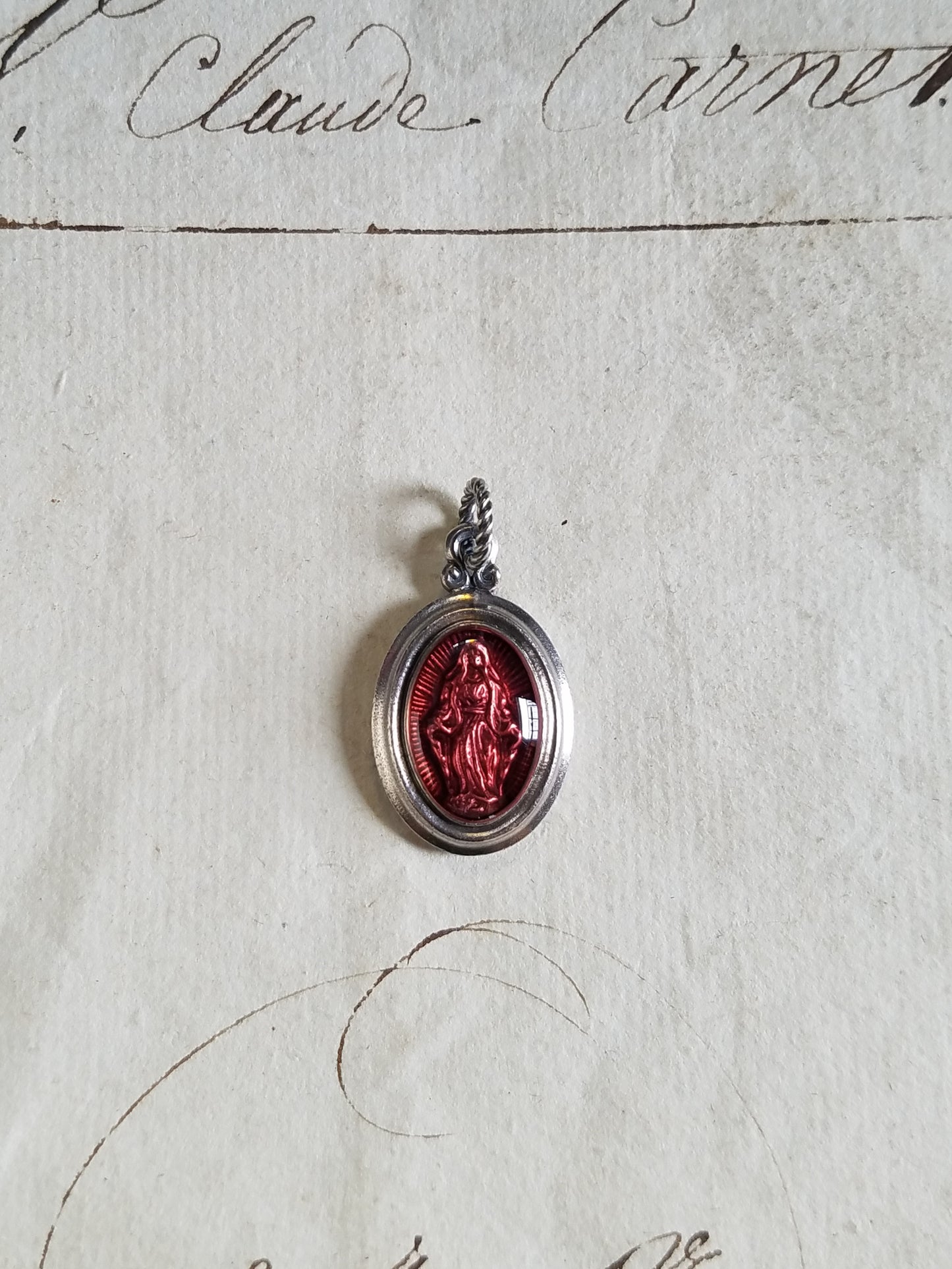 QSO087 Maria Oval Pendant Custom 4