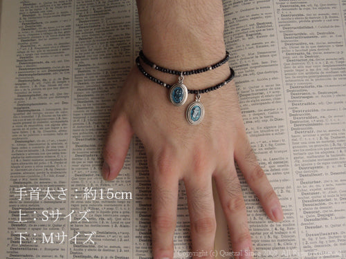 QB03S Lilly Beads Bracelet Silver ver.