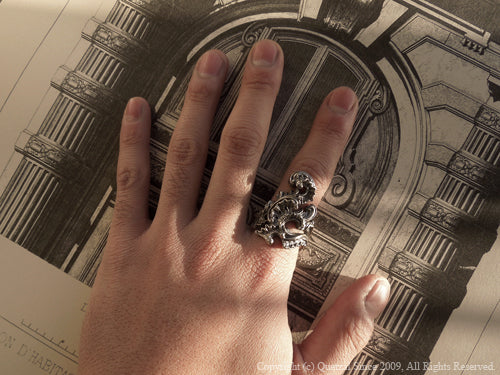 QR29A Rococo Ring 2 Antique ver.