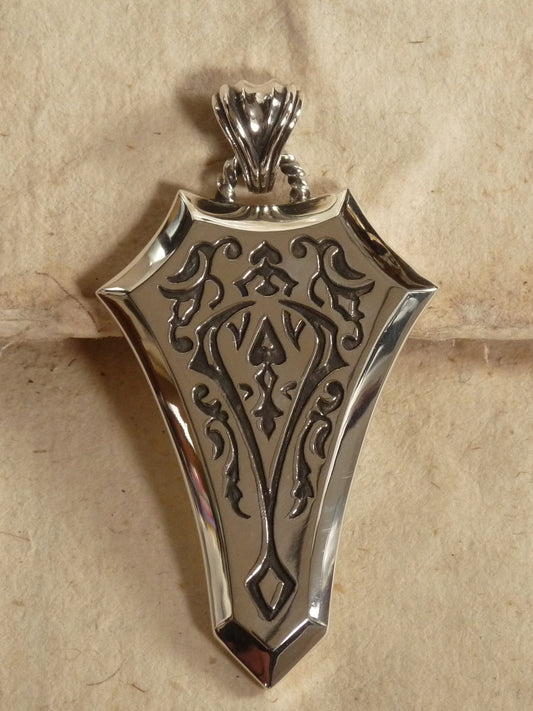 QFO024 Emblem Pendant