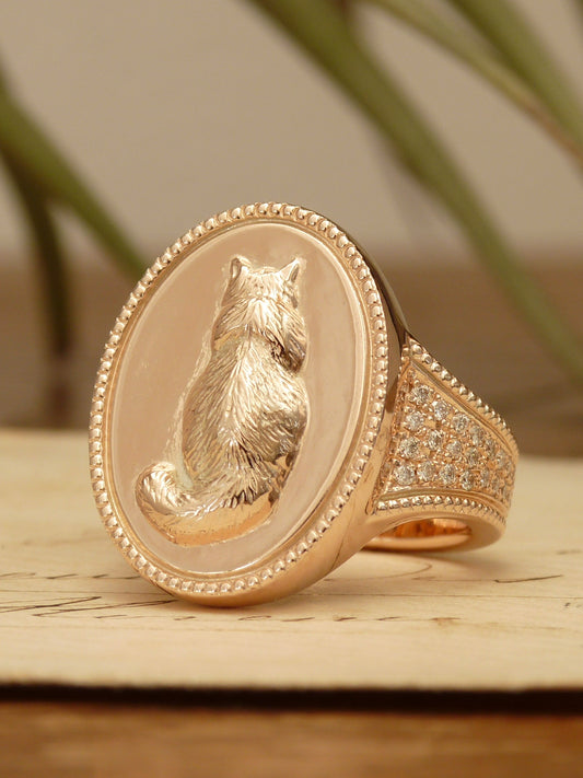 QFO008 Cat Ring