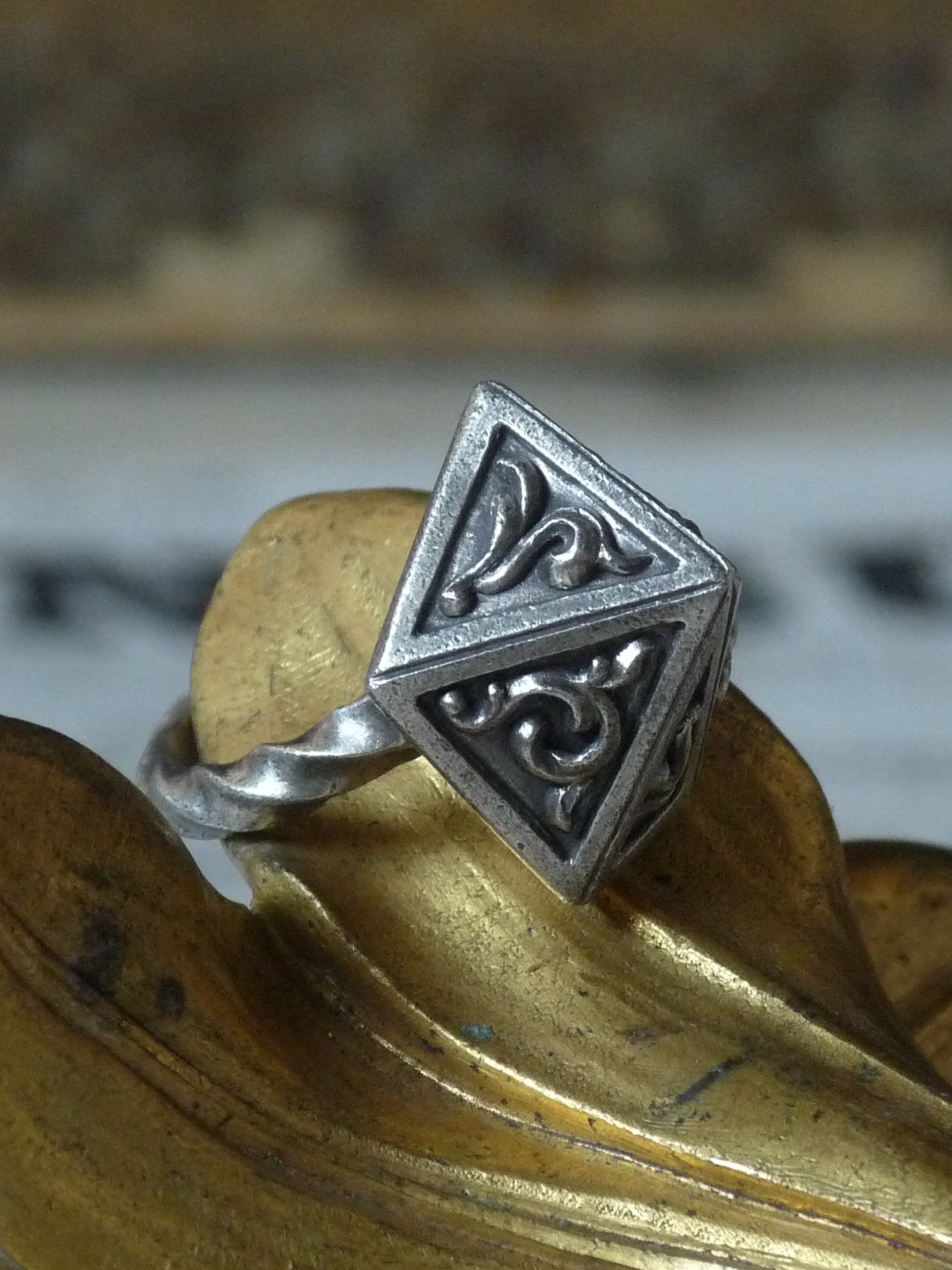 QSO117 Quetzal Custom Ring