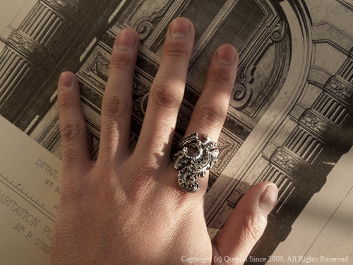 QR29A Rococo Ring 2 Antique ver.