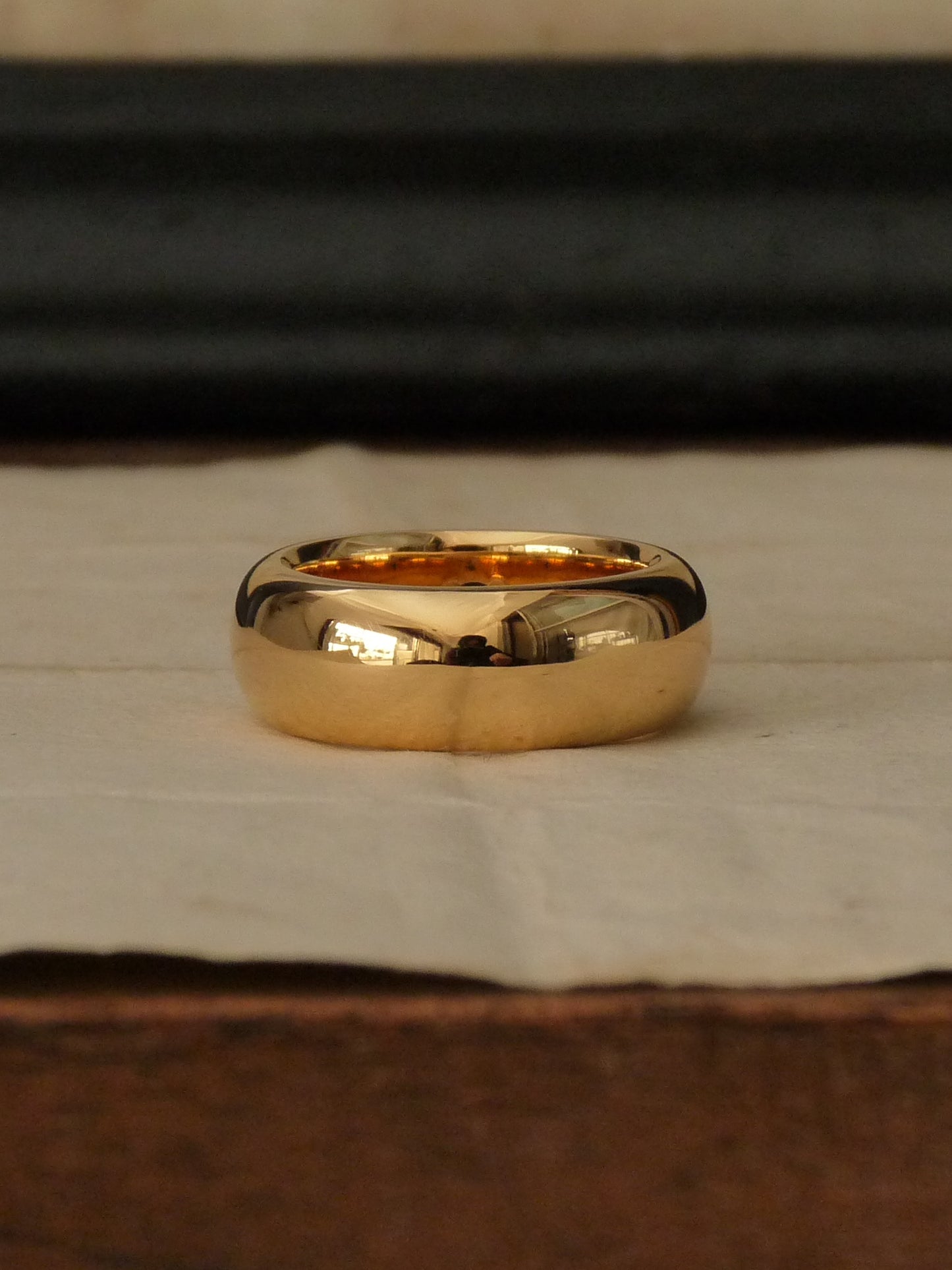 QFO041 K22 Gold Ring