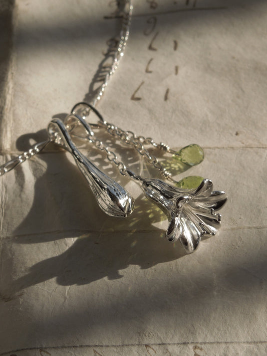 QFO001 Agapanthus Necklace