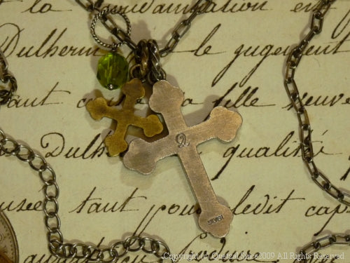 QN15A Croix Necklace A ver.