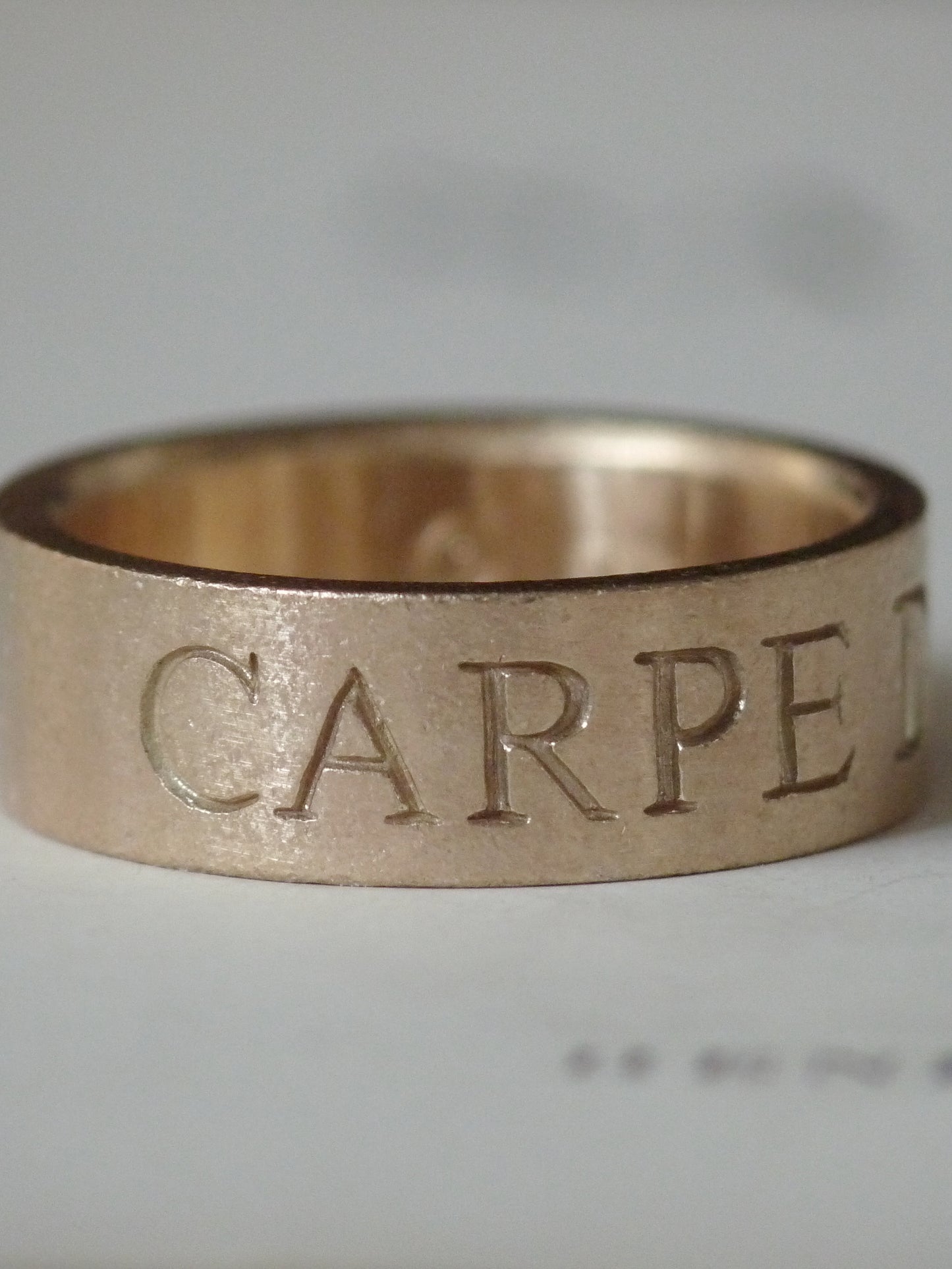 QSO18 Carpe Diem Ring K10 Custom 2