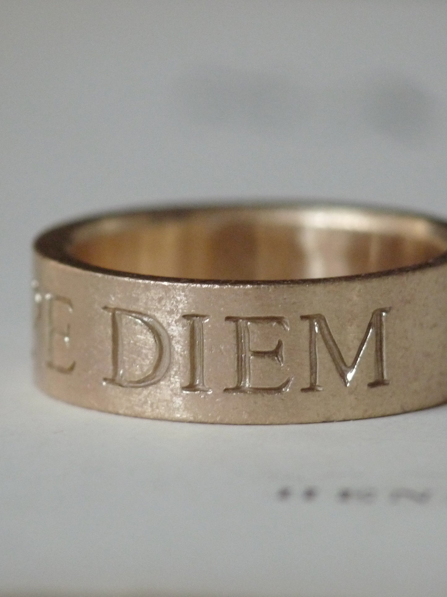 QSO18 Carpe Diem Ring K10 Custom 2