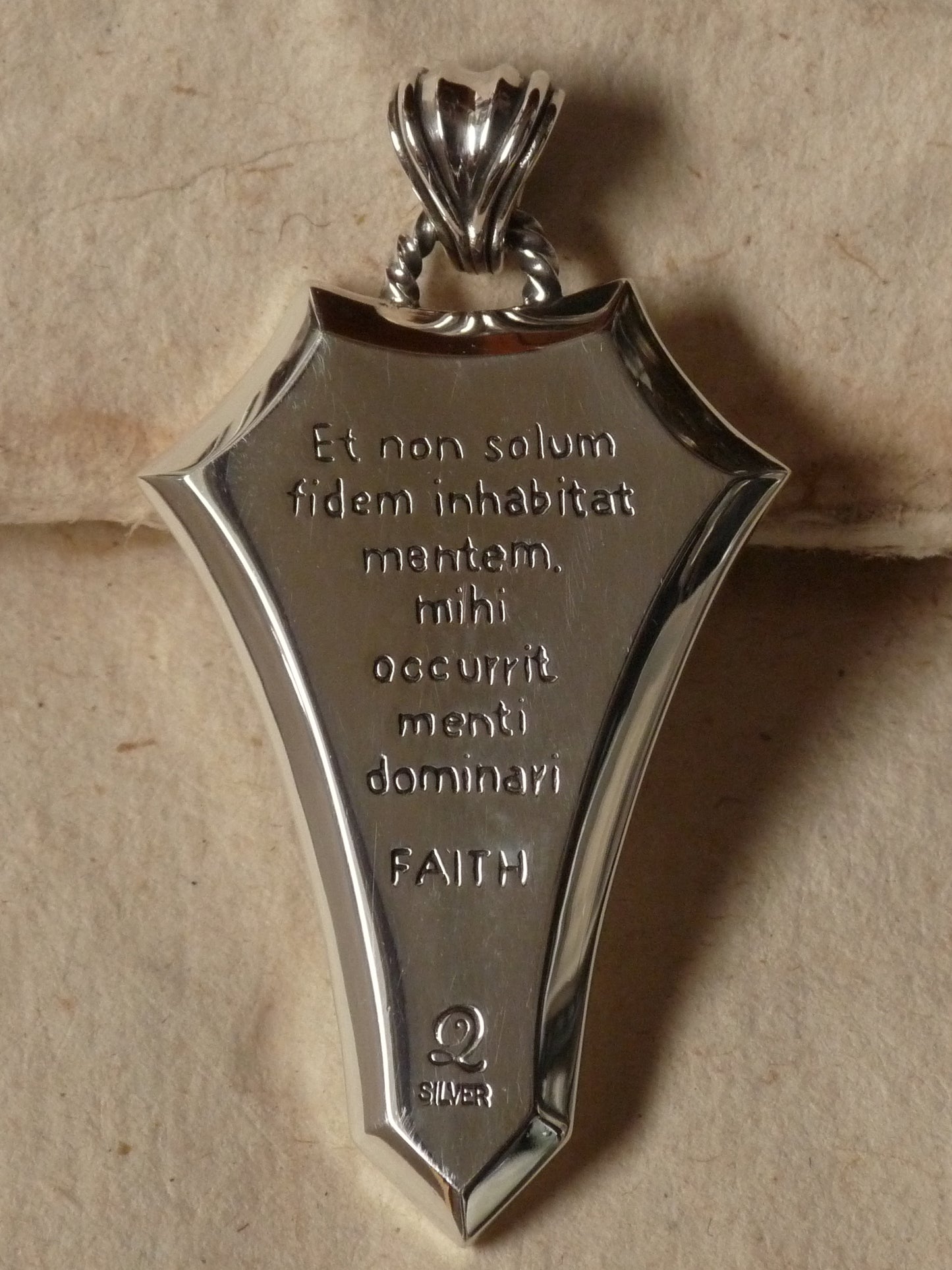 QFO024 Emblem Pendant