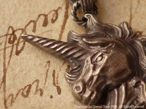 QN29S Unicorn Pendant Silver ver.