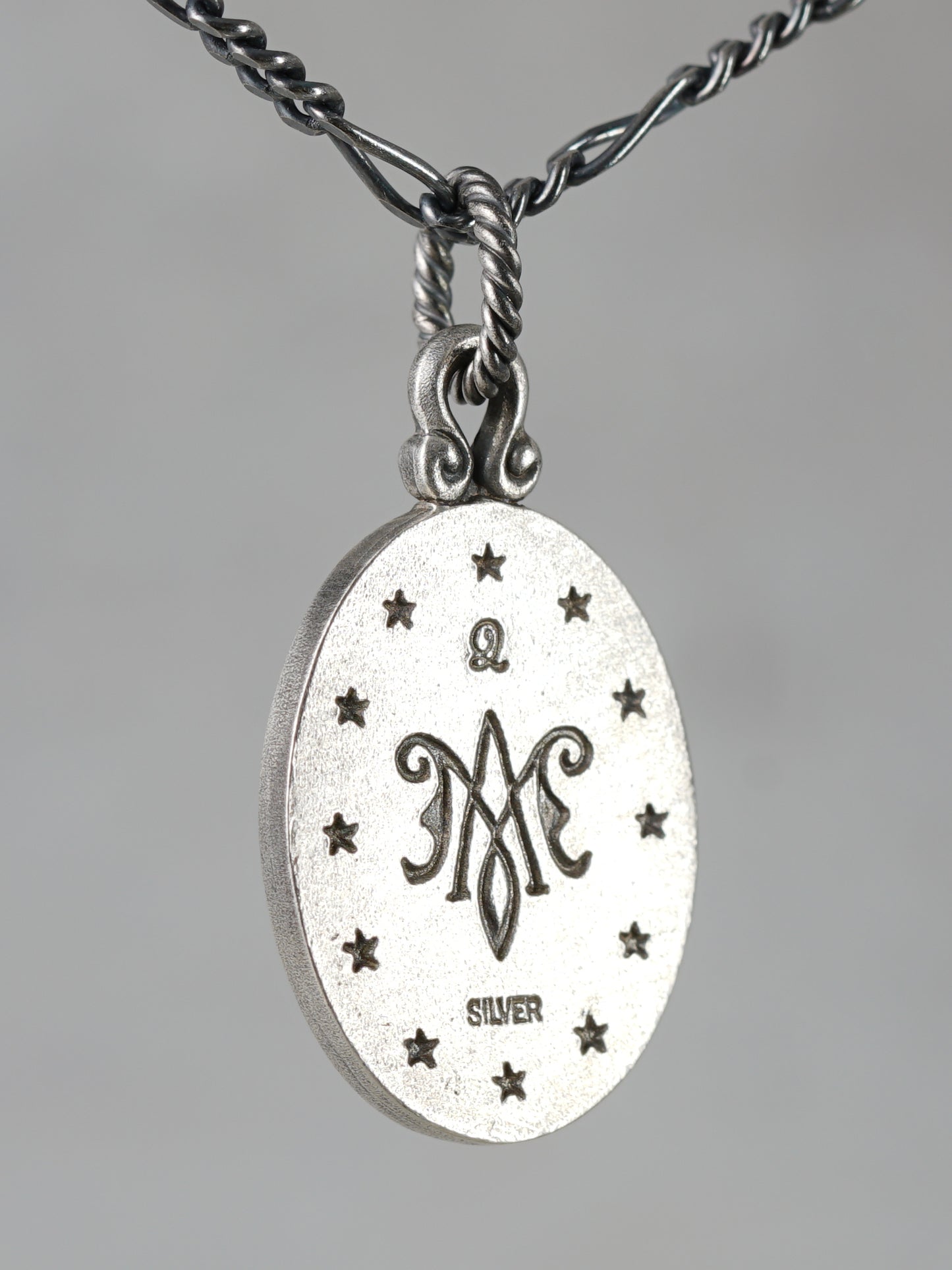 QN26A Maria Oval Pendant Antique ver.