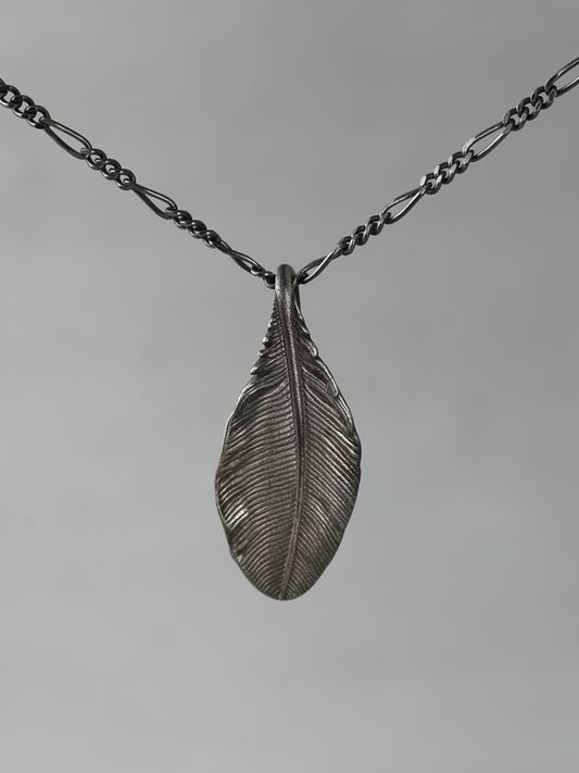 QN33A Feather Pendant C Antique ver.