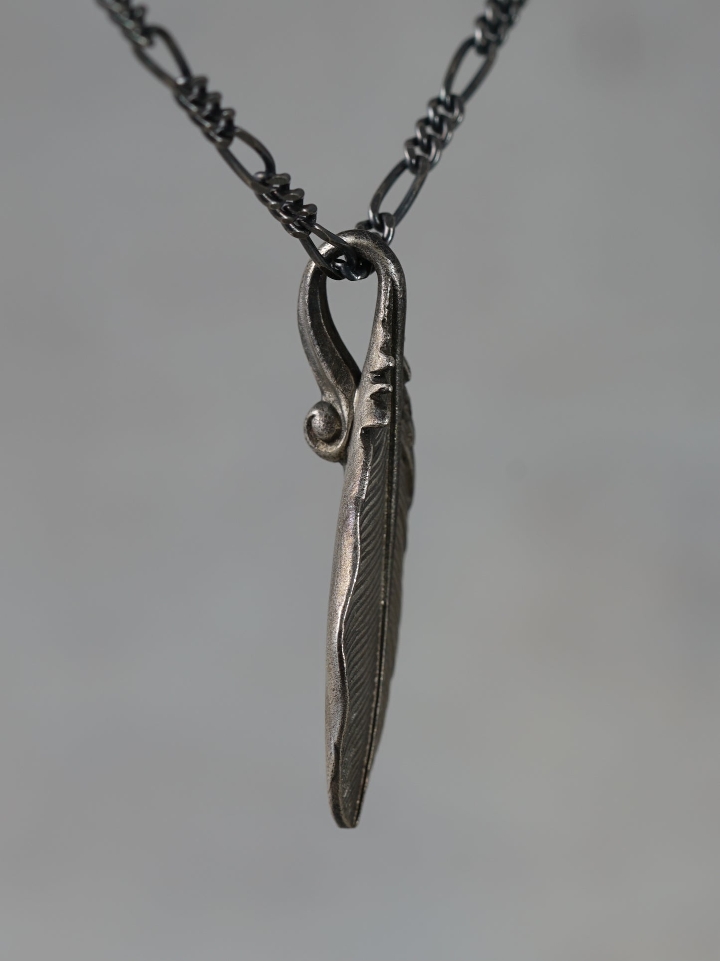 QN33A Feather Pendant C Antique ver.