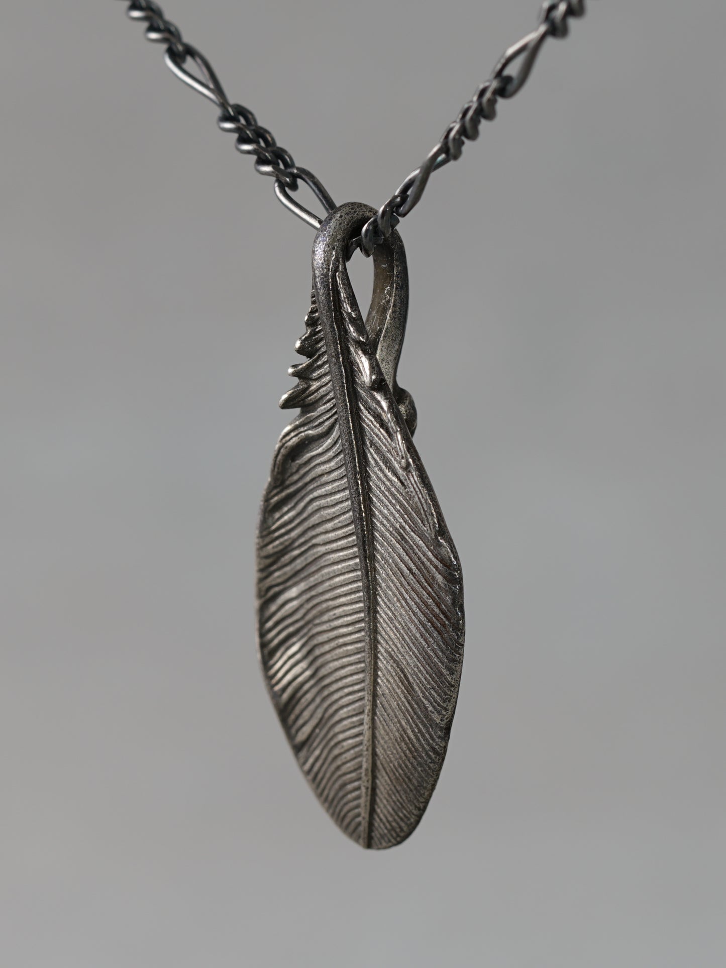 QN33A Feather Pendant C Antique ver.