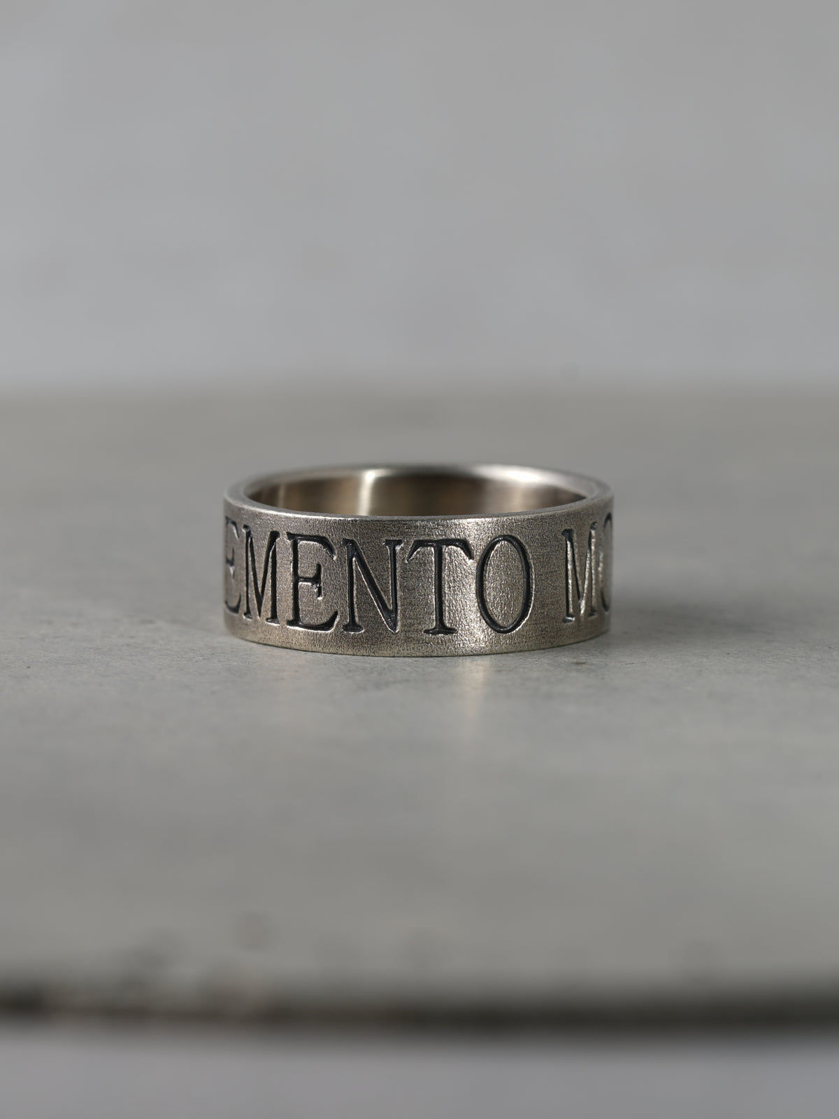 QR16A Memento Mori Ring Antique ver. – Quetzal-Jewelry.com
