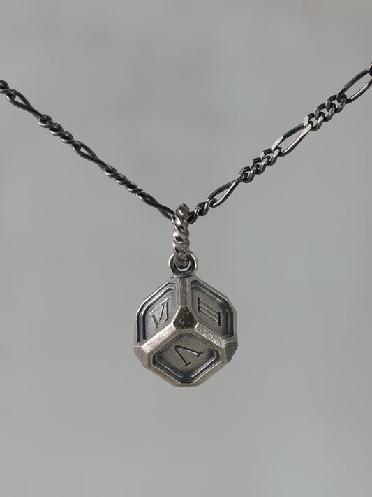 QN19A Roman Dice Pendant Antique ver.