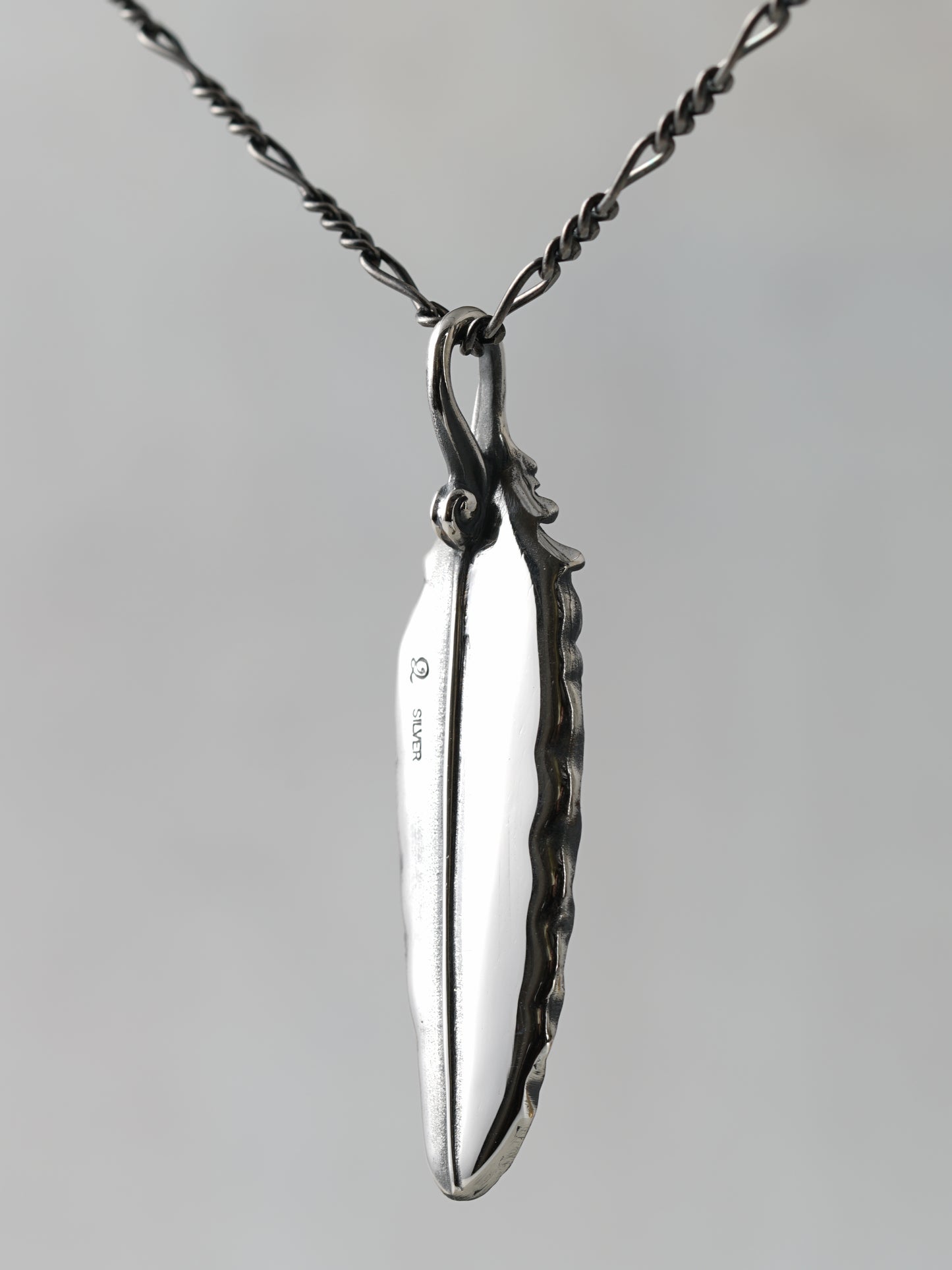 QN32P Feather Pendant B Polish ver.