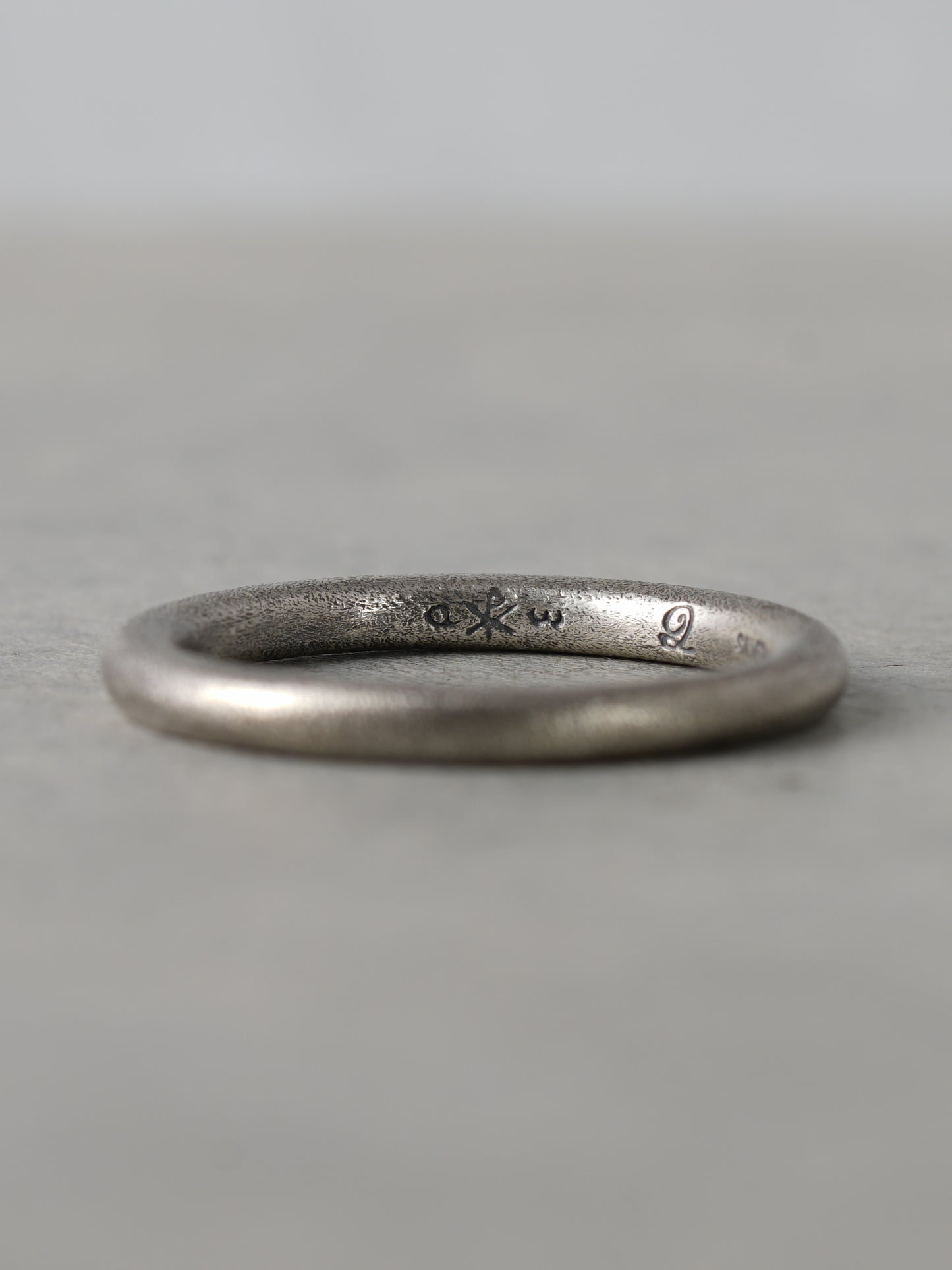 QR10A Small Labarum Ring Antique ver.