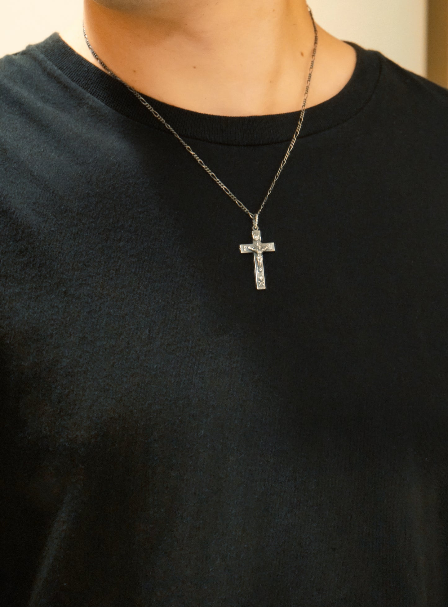 QN23A Crucifix Pendant Antique ver.