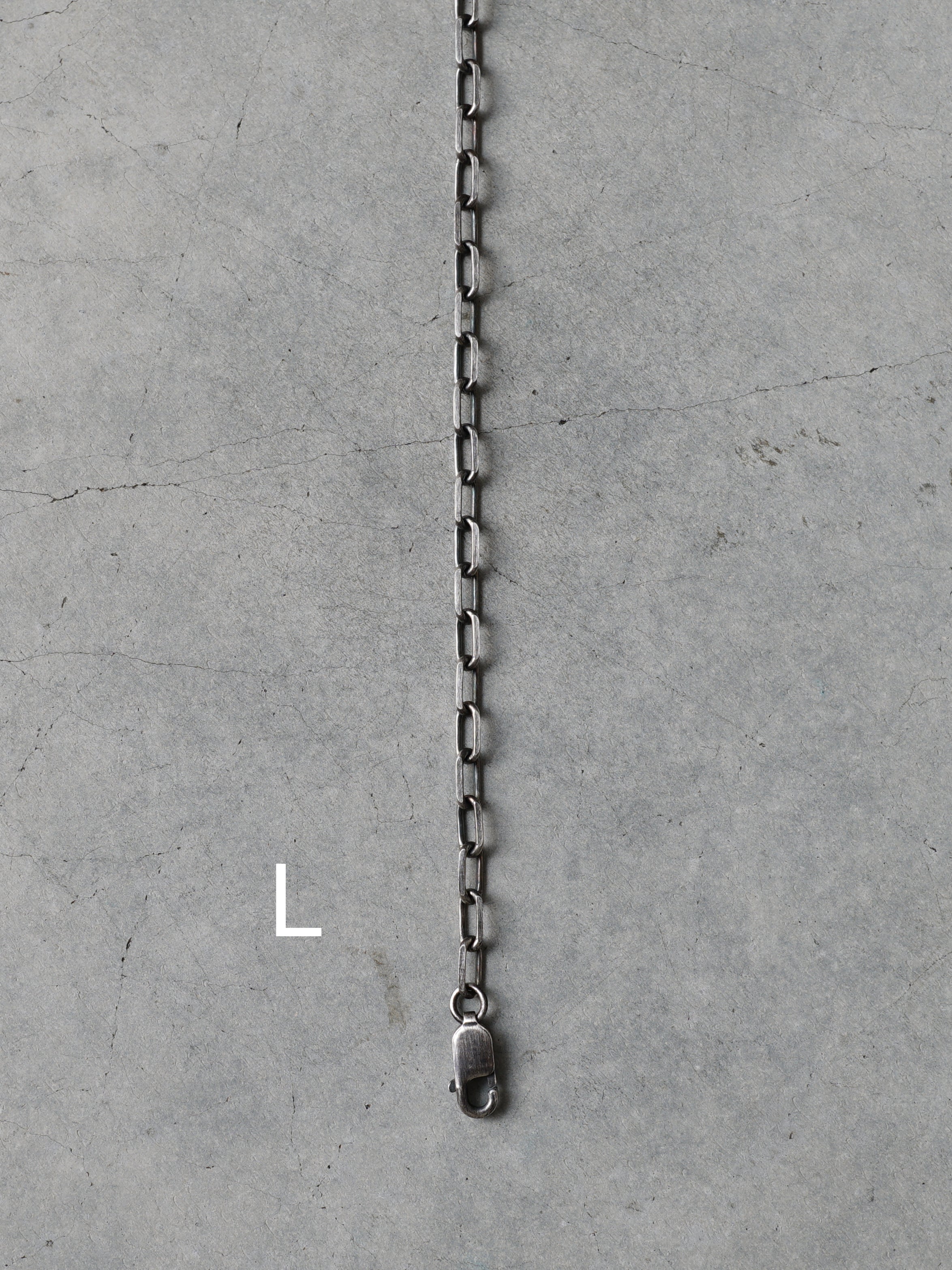 QO01SL Ajaster Azuki Chain L All Silver ver. – Quetzal-Jewelry.com