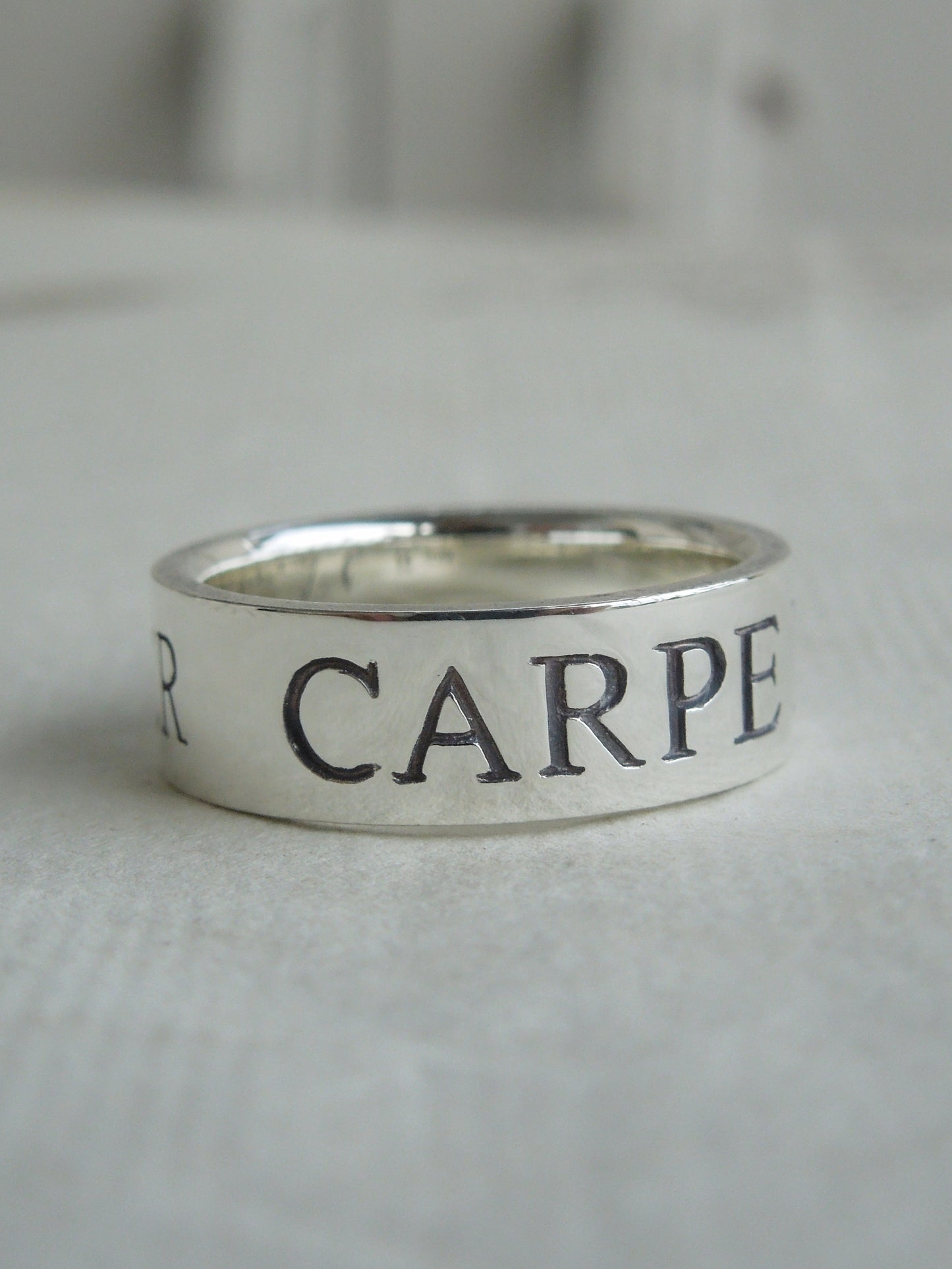 QSO15 Carpe Diem Ring Custom